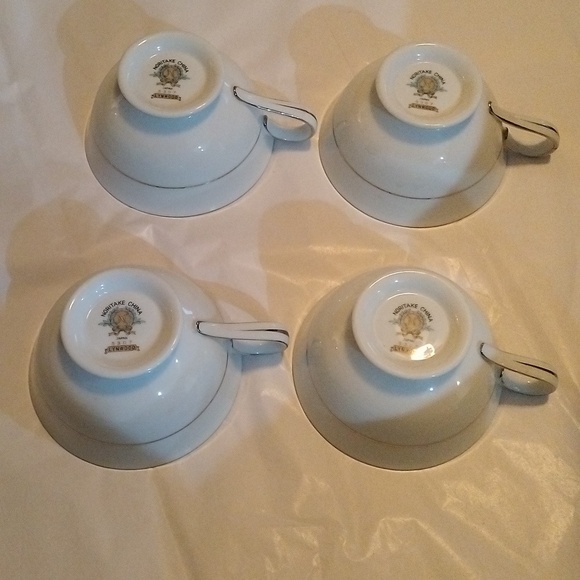 Noritake LYNWOOD Set of 4 Cups Vintage - Picture 4 of 4